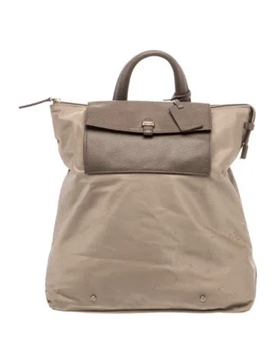 Pre-owned Tumi Nylon Backpack In Neutral