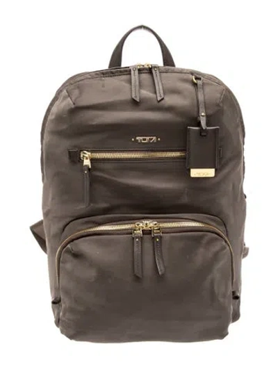Pre-owned Tumi Nylon Backpack In Neutral
