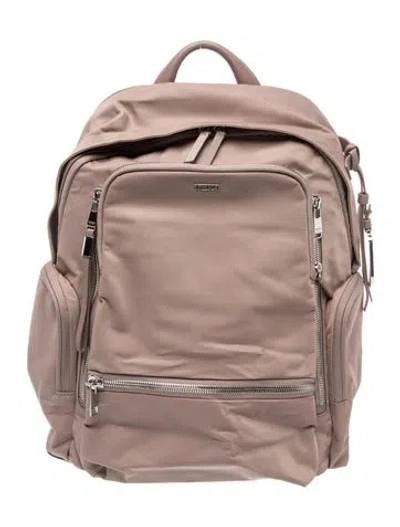 Pre-owned Tumi Nylon Backpack In Neutral