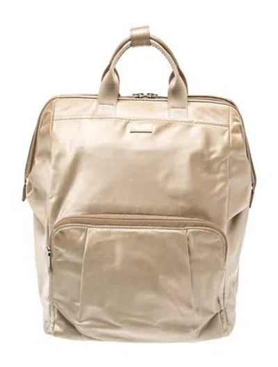 Pre-owned Tumi Nylon Backpack In Neutrals