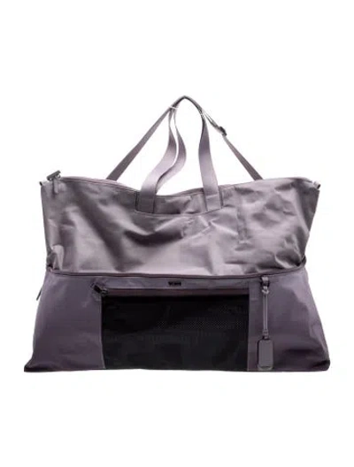 Pre-owned Tumi Nylon Backpack In Purple