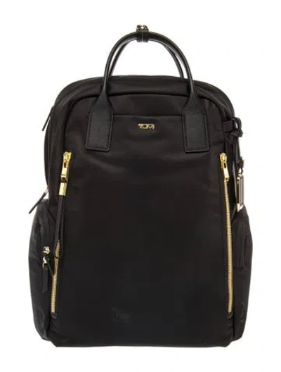 Pre-owned Tumi Nylon Backpack W/ Tags In Black