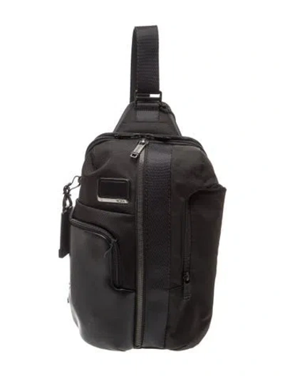 Pre-owned Tumi Nylon Backpack W/ Tags In Black
