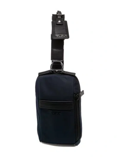 Pre-owned Tumi Nylon Backpack W/ Tags In Blue