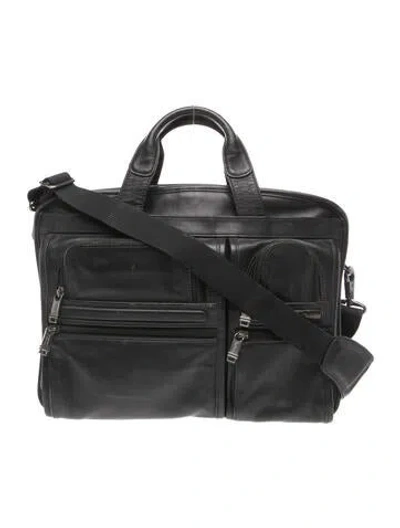 Pre-owned Tumi Nylon Belt Bag In Black