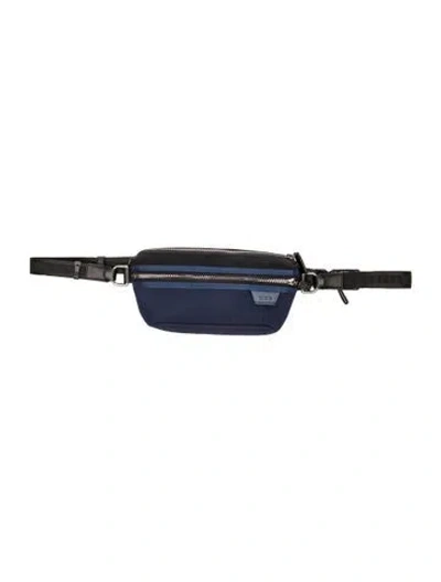 Pre-owned Tumi Nylon Belt Bag In Black