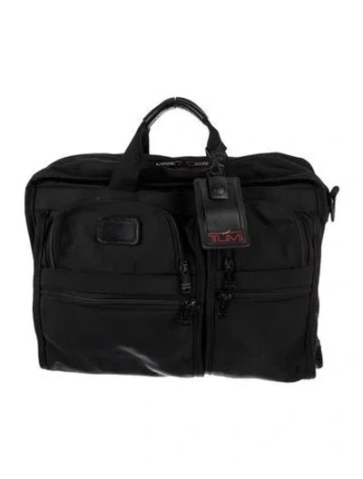 Pre-owned Tumi Nylon Briefcase In Black