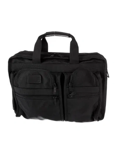 Pre-owned Tumi Nylon Briefcase In Black