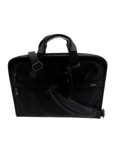 Pre-owned Tumi Nylon Briefcase In Black