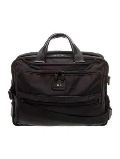 Pre-owned Tumi Nylon Briefcase In Black