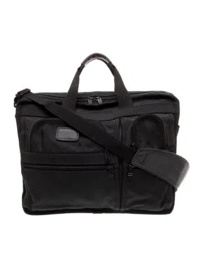 Pre-owned Tumi Nylon Briefcase In Black