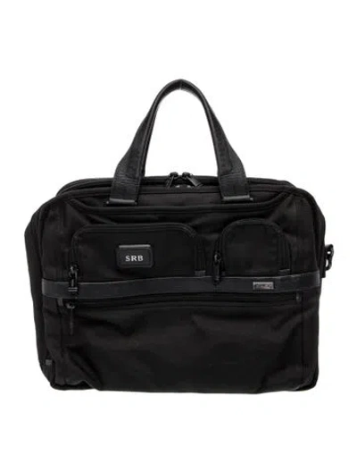 Pre-owned Tumi Nylon Briefcase In Black