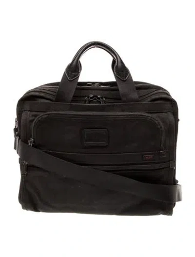 Pre-owned Tumi Nylon Briefcase In Black