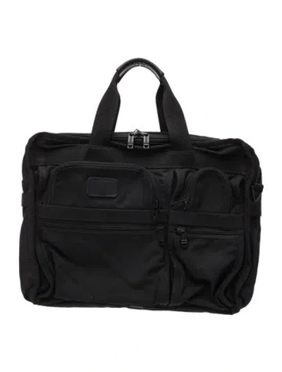 Pre-owned Tumi Nylon Briefcase In Black