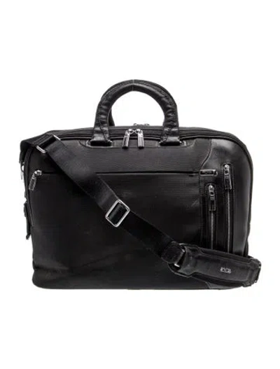 Pre-owned Tumi Nylon Briefcase In Black