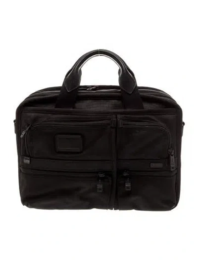 Pre-owned Tumi Nylon Briefcase In Black