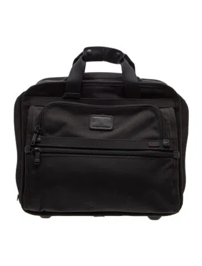 Pre-owned Tumi Nylon Briefcase In Black