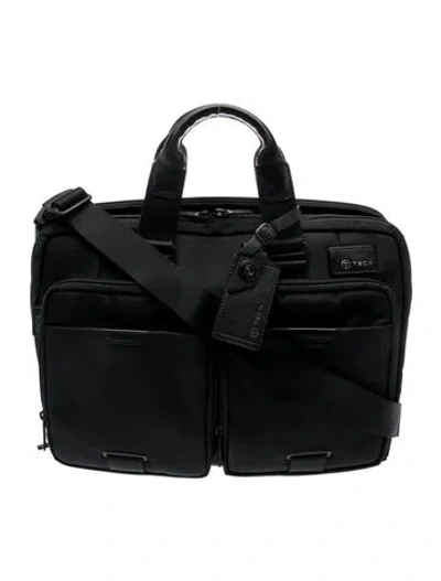 Pre-owned Tumi Nylon Briefcase In Black