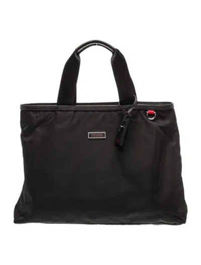 Pre-owned Tumi Nylon Briefcase In Black