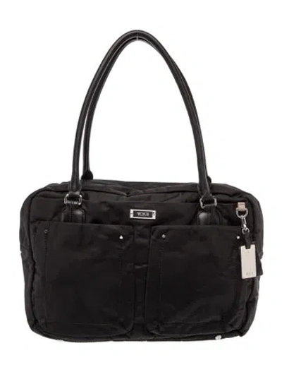 Pre-owned Tumi Nylon Briefcase In Black