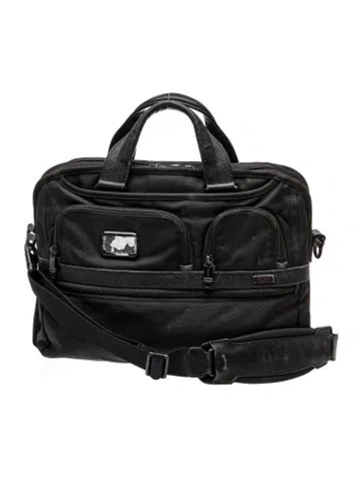 Pre-owned Tumi Nylon Briefcase In Black