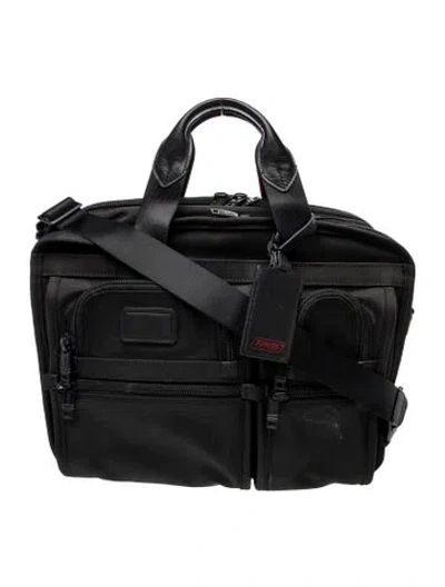 Pre-owned Tumi Nylon Briefcase In Black
