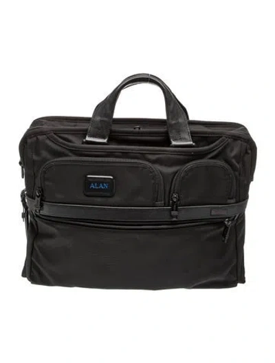 Pre-owned Tumi Nylon Briefcase In Black