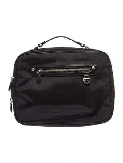Pre-owned Tumi Nylon Briefcase In Black
