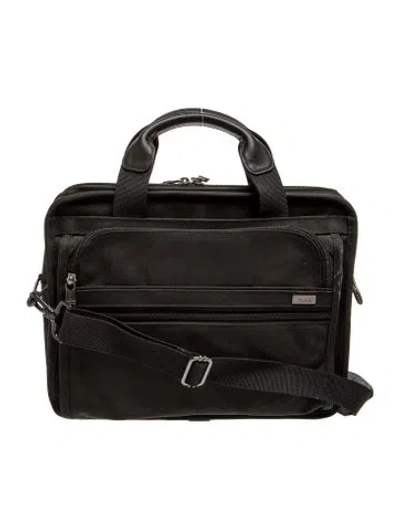 Pre-owned Tumi Nylon Briefcase In Black