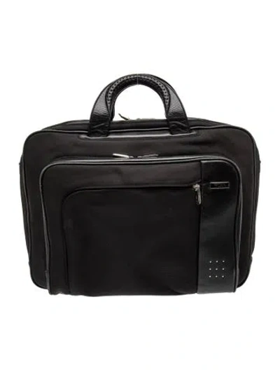 Pre-owned Tumi Nylon Briefcase In Black