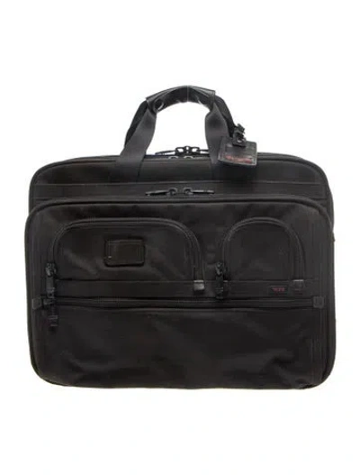 Pre-owned Tumi Nylon Briefcase In Black