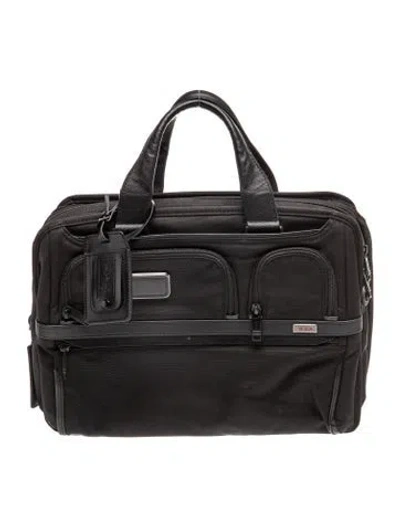 Pre-owned Tumi Nylon Briefcase In Black