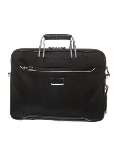Pre-owned Tumi Nylon Briefcase In Black