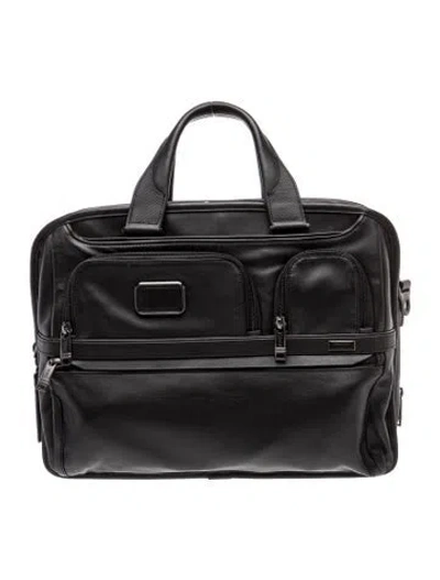 Pre-owned Tumi Nylon Briefcase In Black