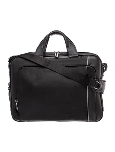 Pre-owned Tumi Nylon Briefcase In Black