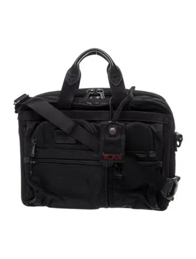 Pre-owned Tumi Nylon Briefcase In Black