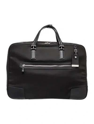 Pre-owned Tumi Nylon Briefcase In Black