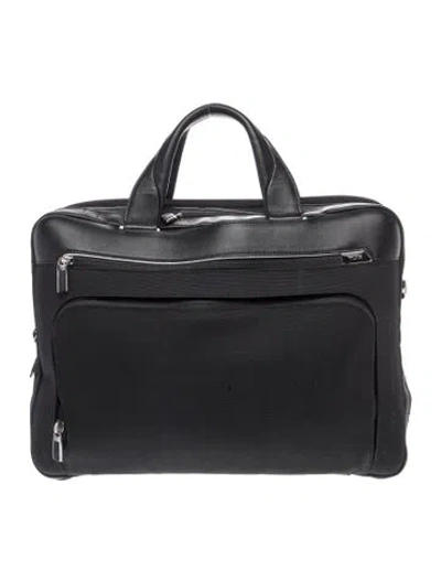 Pre-owned Tumi Nylon Briefcase In Black