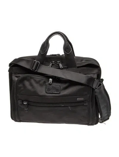 Pre-owned Tumi Nylon Briefcase In Black