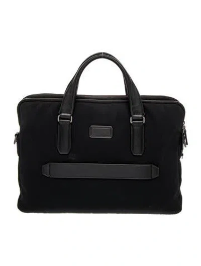 Pre-owned Tumi Nylon Briefcase In Black