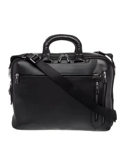 Pre-owned Tumi Nylon Briefcase In Black