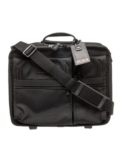 Pre-owned Tumi Nylon Briefcase In Black