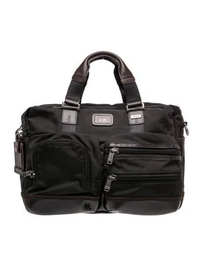 Pre-owned Tumi Nylon Briefcase In Black