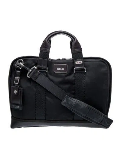 Pre-owned Tumi Nylon Briefcase In Multi