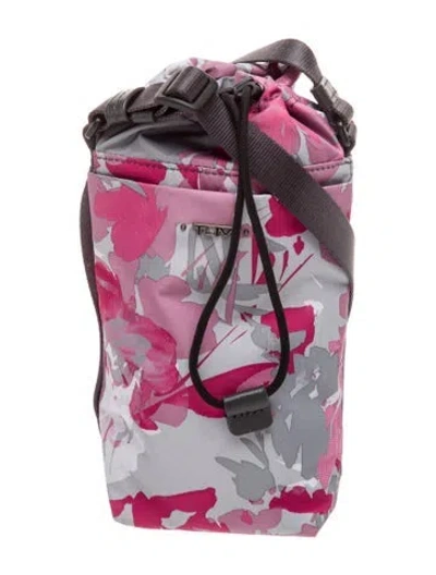 Pre-owned Tumi Nylon Bucket Bag In Purple