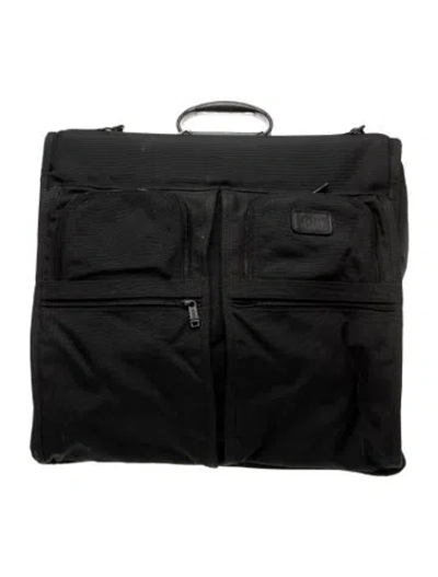 Pre-owned Tumi Nylon Carry On Bag In Black