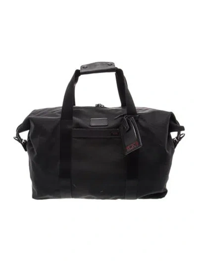Pre-owned Tumi Nylon Carry-on Bag In Black