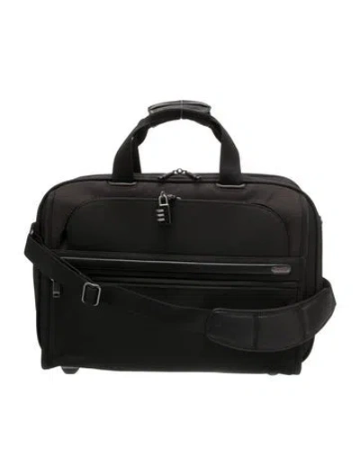 Pre-owned Tumi Nylon Carry-on In Black