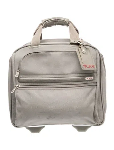 Pre-owned Tumi Nylon Carry-on In Gray