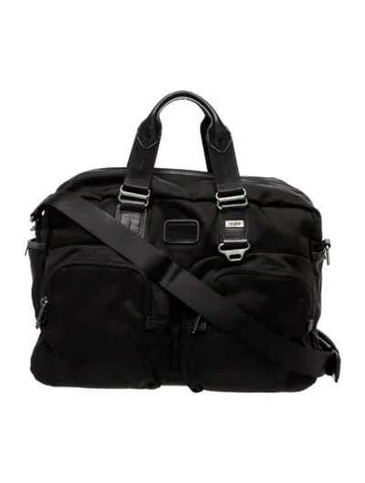 Pre-owned Tumi Nylon Carry-on Luggage In Black
